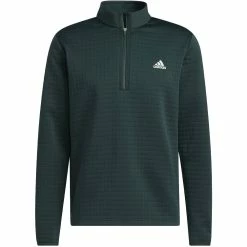 Adidas DWR 22 1/4 Zip Pullover - Shadow Green