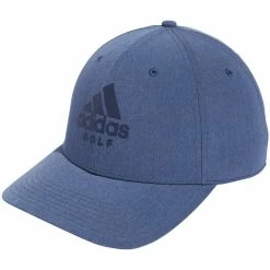 Adidas Heathered Badge Of Sport Cap - Crew Navy