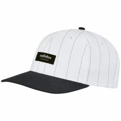 Adidas Pinstripe Hat - White