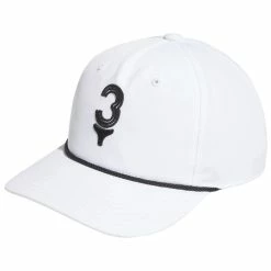 Adidas Tee Time 5-Panel Cap - White