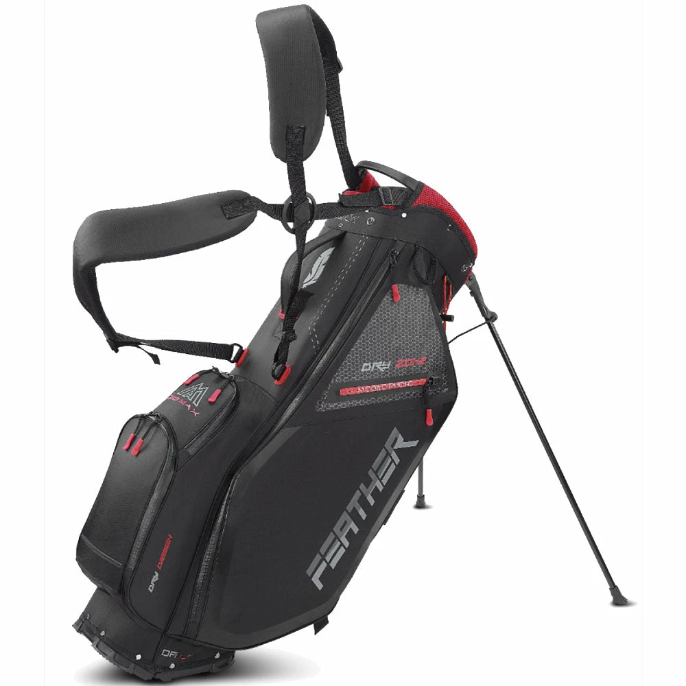 Big Max Dri-Lite Feather Stand Bag - Black