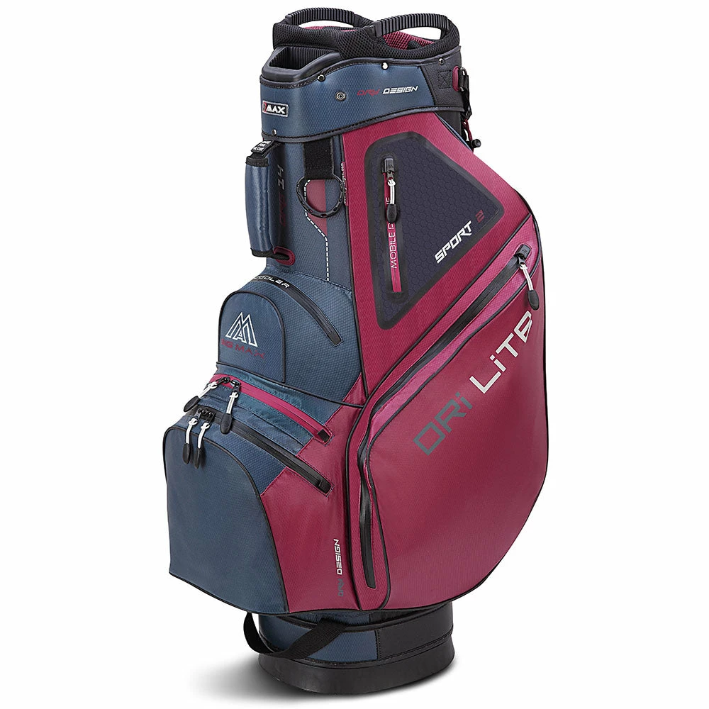 Big Max Dri Lite Sport 2 Cart Bag - Blueberry/Merlot