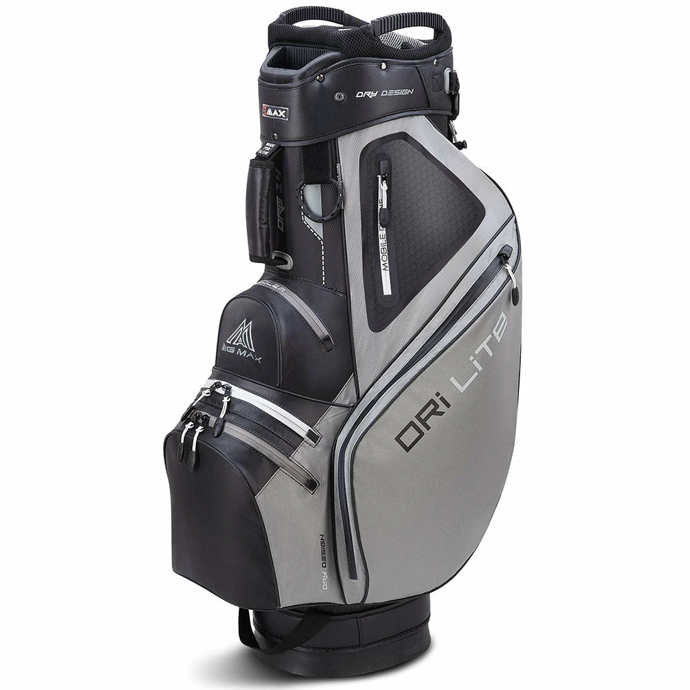 Big Max Dri Lite Sport 2 Cart Bag - Grey/Black