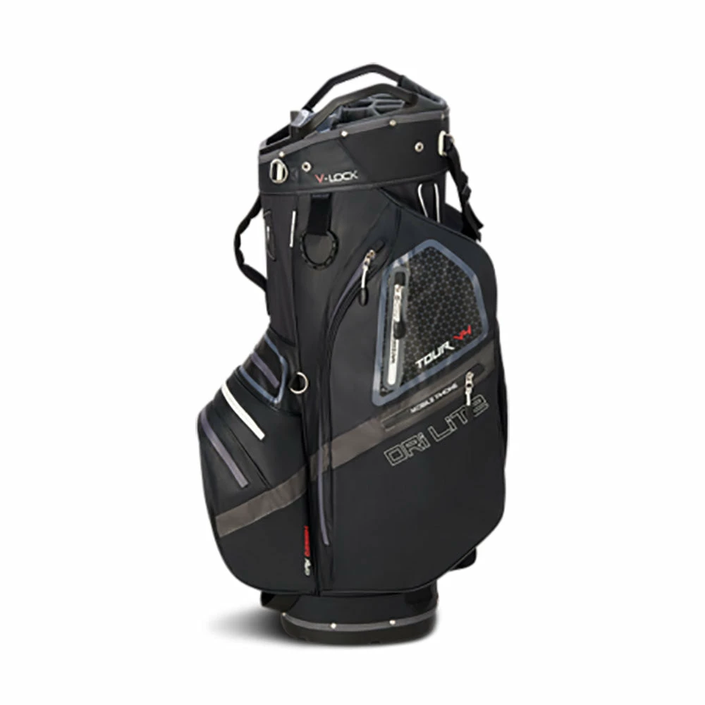 Big Max Dri Lite V-4 Cart Bag - Black - Image 3