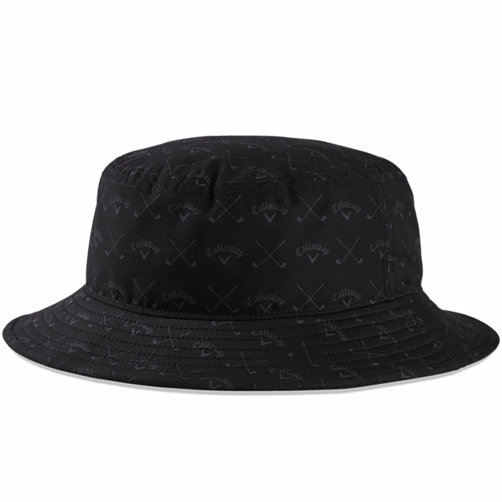 Golf Clearance Online Callaway Bucket Hat - Black/Charcoal - Image 2