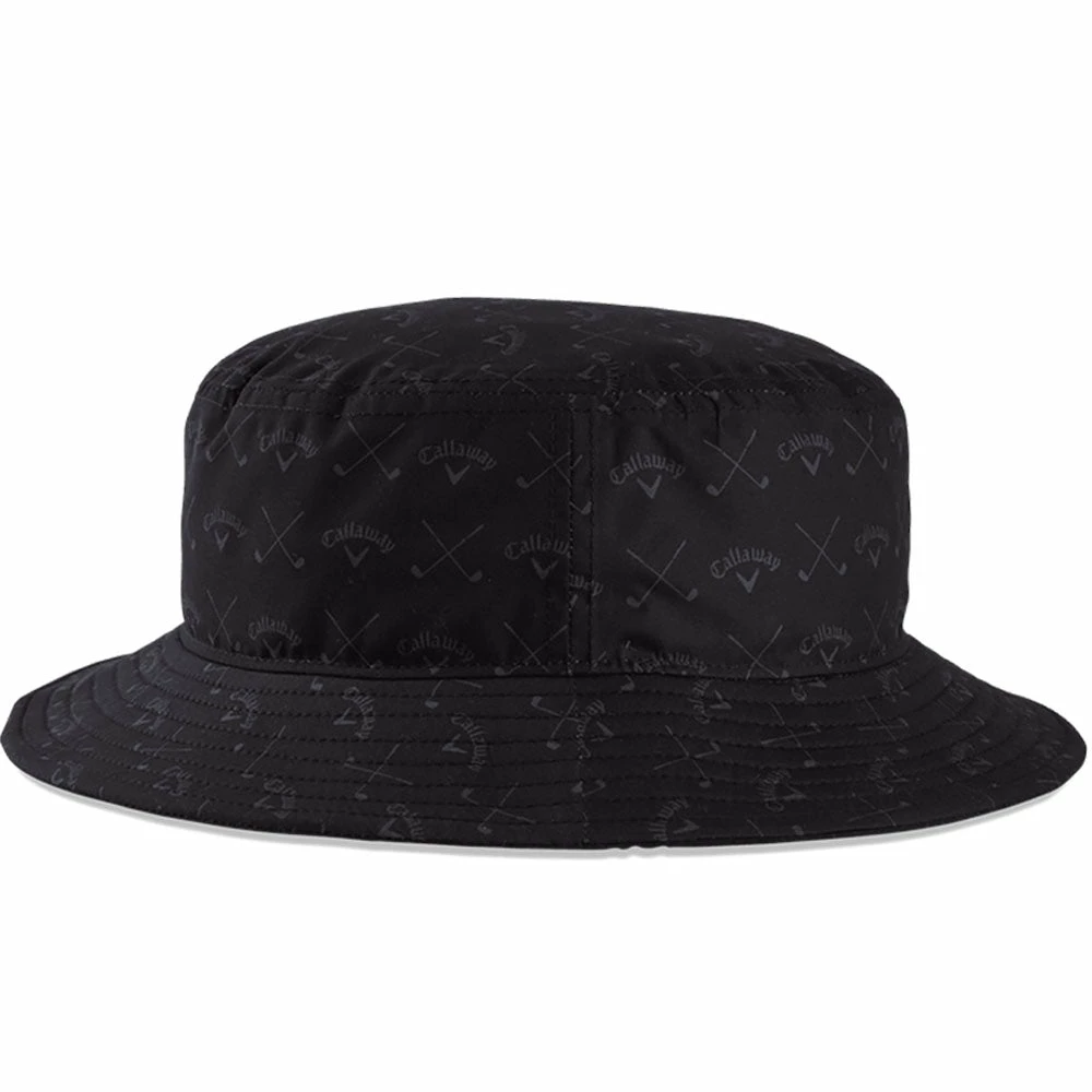 Golf Clearance Online Callaway Bucket Hat - Black/Charcoal - Image 3