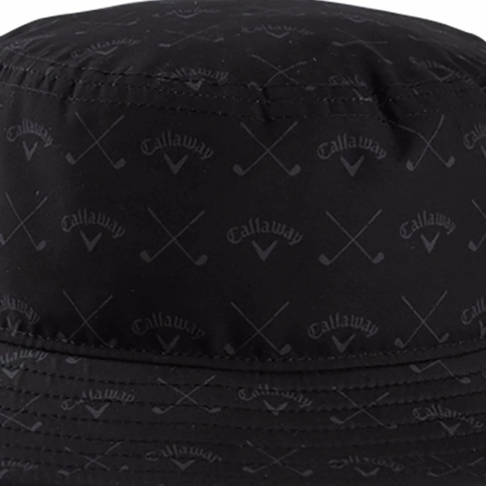 Golf Clearance Online Callaway Bucket Hat - Black/Charcoal - Image 5