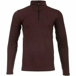 Calvin Klein Newport 1/2 Zip Pullover - Blackberry