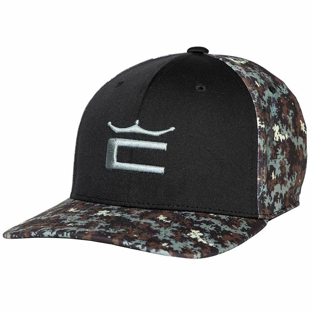 Puma Cobra Camo Crown C Snapback Cap - Black