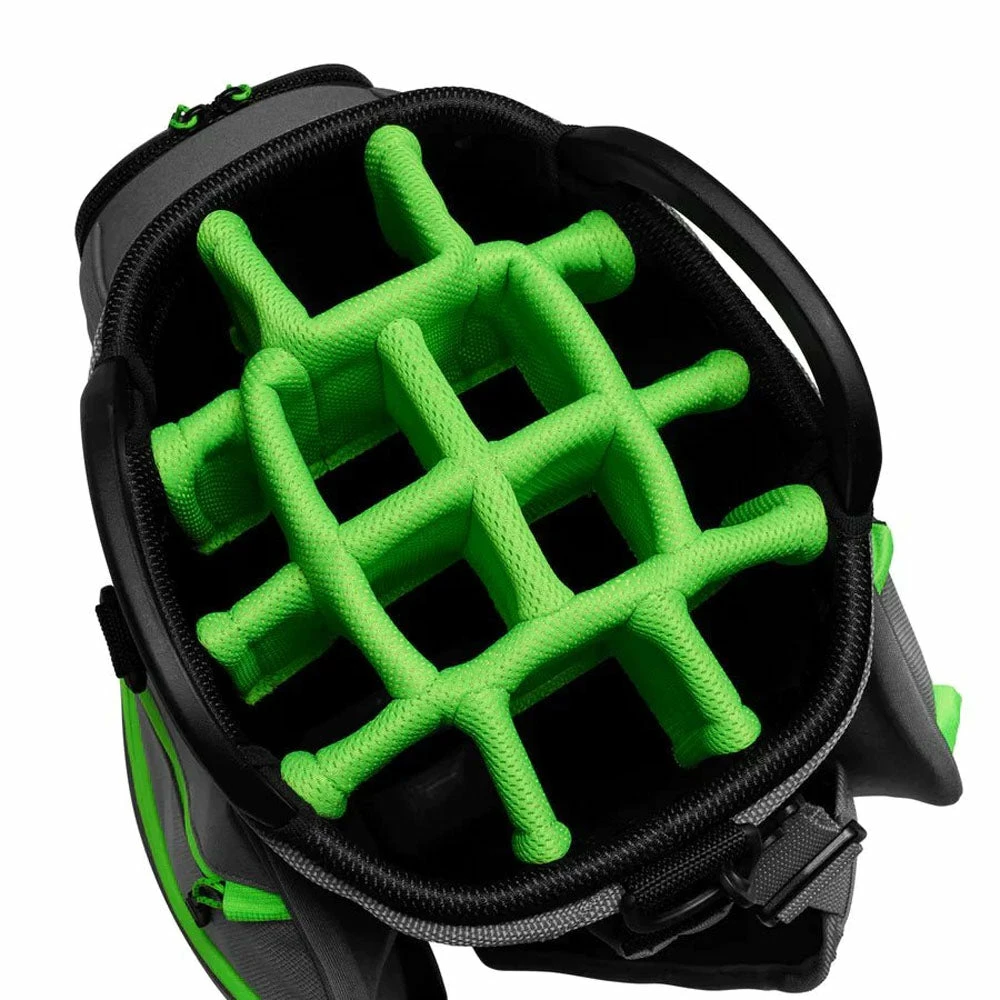 Cobra Ultralight Pro Cart Bag - Quiet Shade/Green Gecko - Image 2