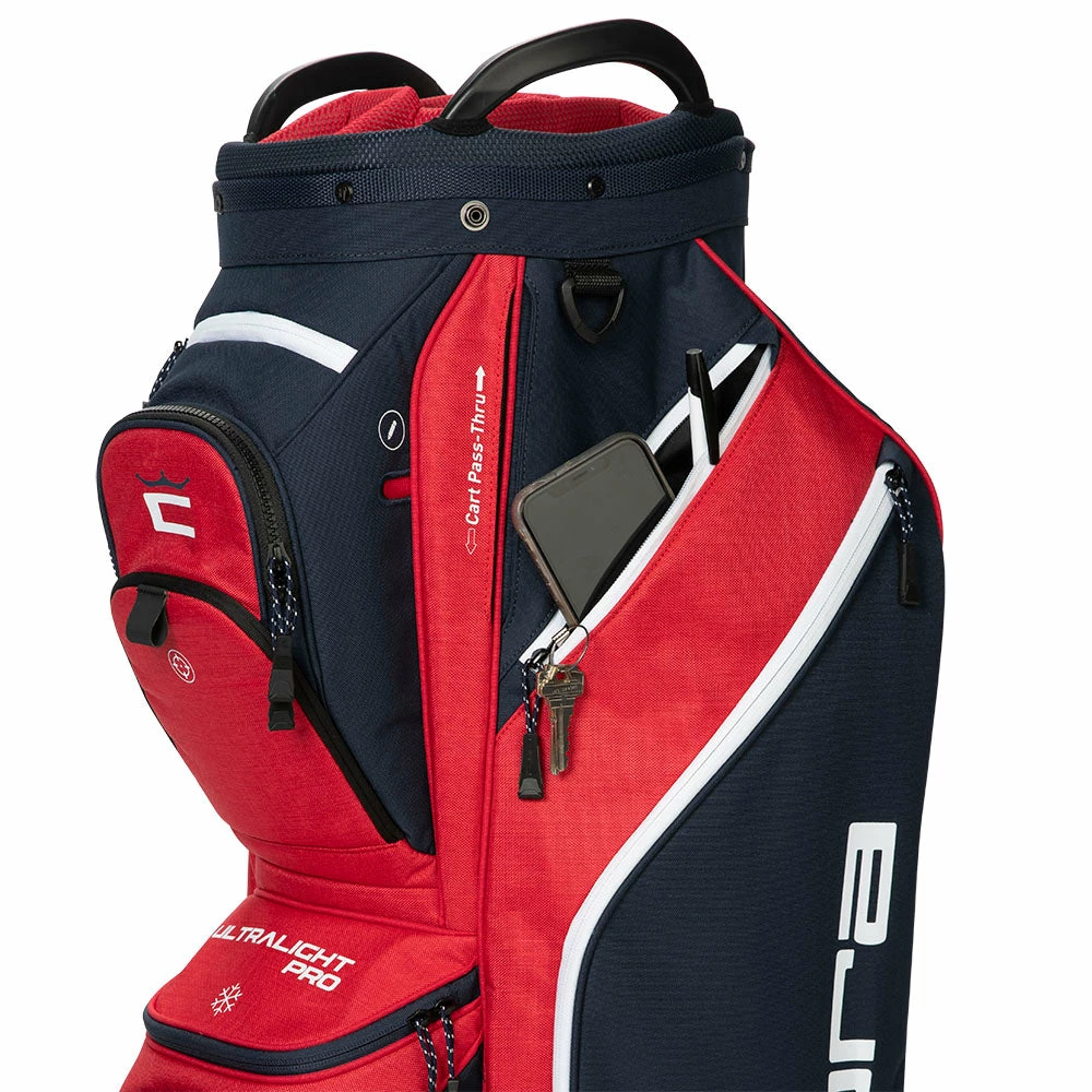 Cobra Ultralight Pro Cart Bag - Navy Blazer/Ski Patrol - Image 4