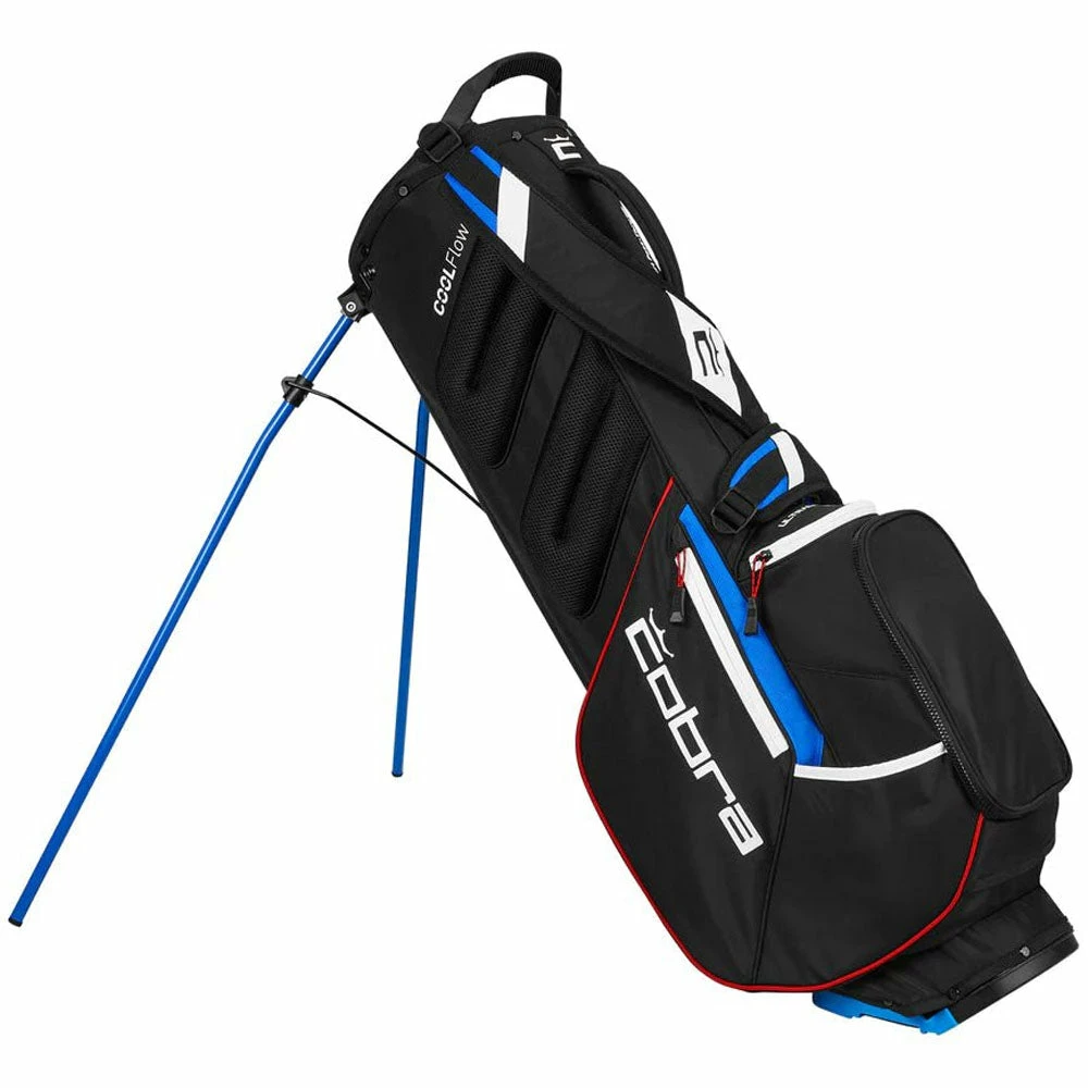Cobra Ultralight Pro Stand Bag - Puma Black/Electric Blue - Image 3