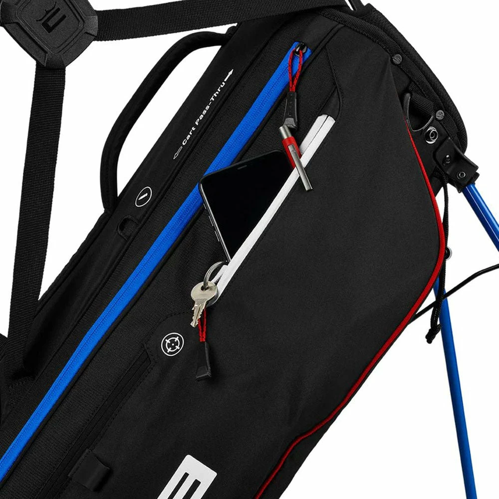Cobra Ultralight Pro Stand Bag - Puma Black/Electric Blue - Image 4