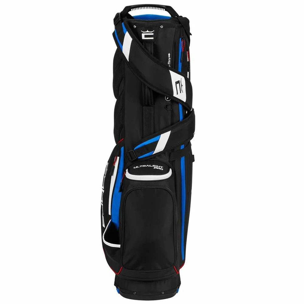 Cobra Ultralight Pro Stand Bag - Puma Black/Electric Blue - Image 5
