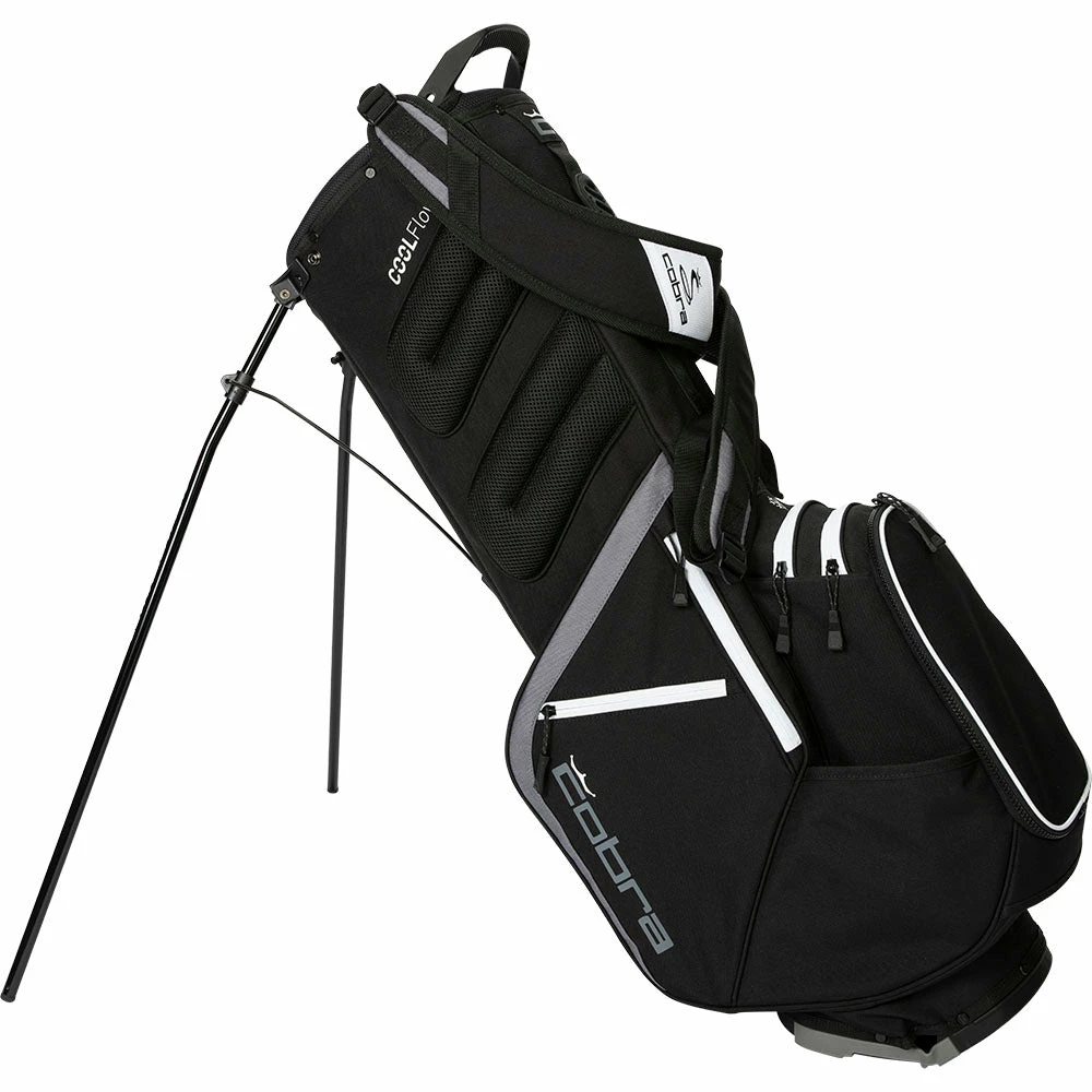 Cobra Ultralight Pro+ Stand Bag - Black/White - Image 3