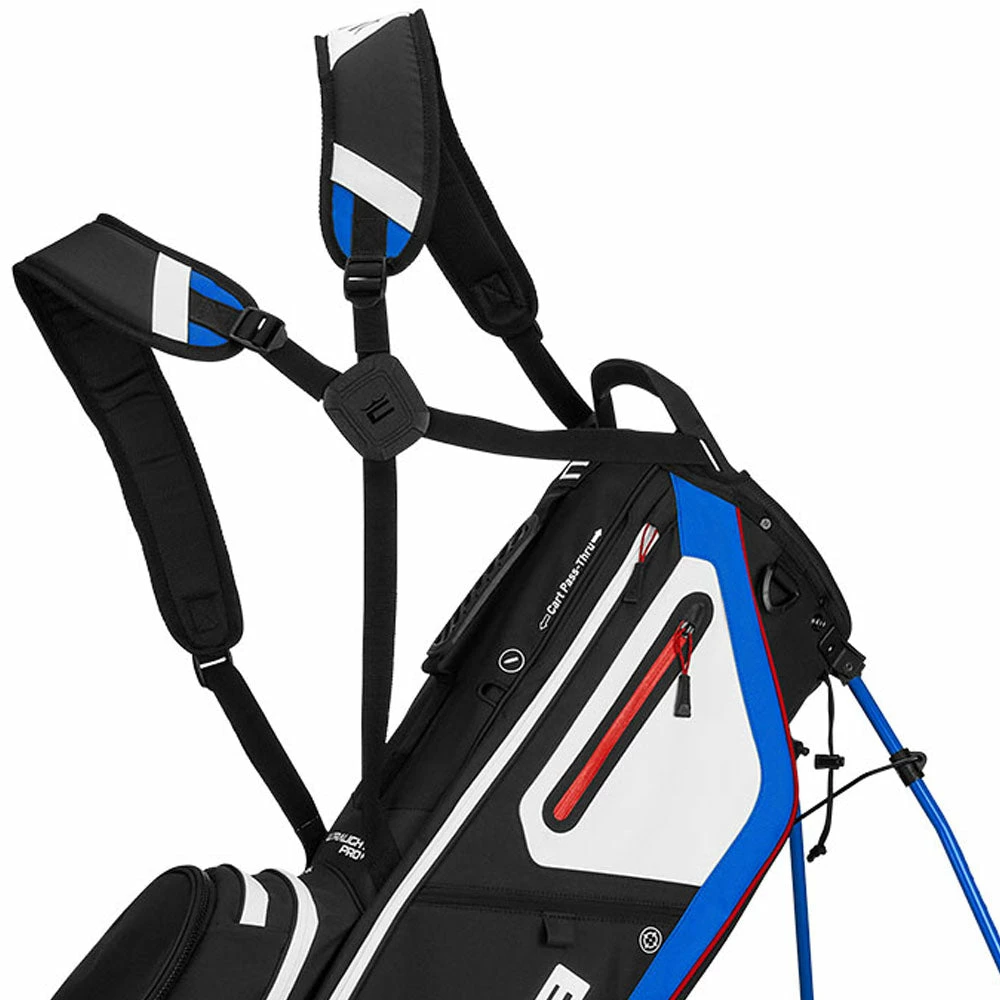 Cobra Ultralight Pro+ Stand Bag - Puma Black/Electric Blue - Image 3