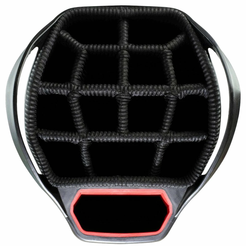 Sun Mountain Eco-Lite Cart Bag - Black/White/Red - Image 2