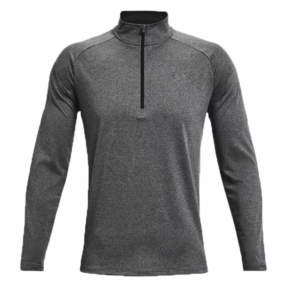 Under Armour Tech 2.0 1/2 Zip Pullover - Carbon Heather - Image 3