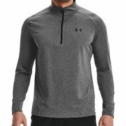 Under Armour Tech 2.0 1/2 Zip Pullover - Carbon Heather