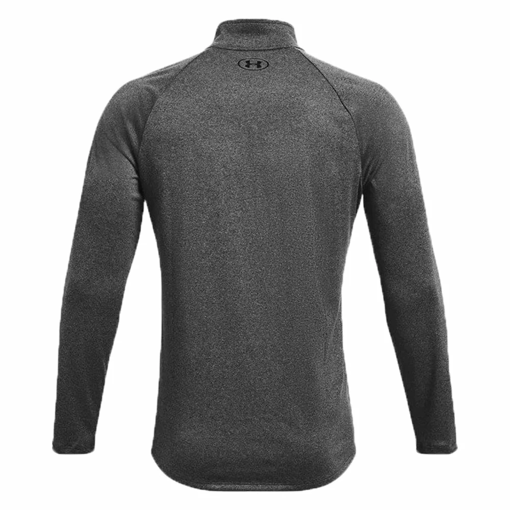 Under Armour Tech 2.0 1/2 Zip Pullover - Carbon Heather - Image 4
