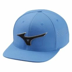 Mizuno Tour Flat Snapback Cap - California Blue