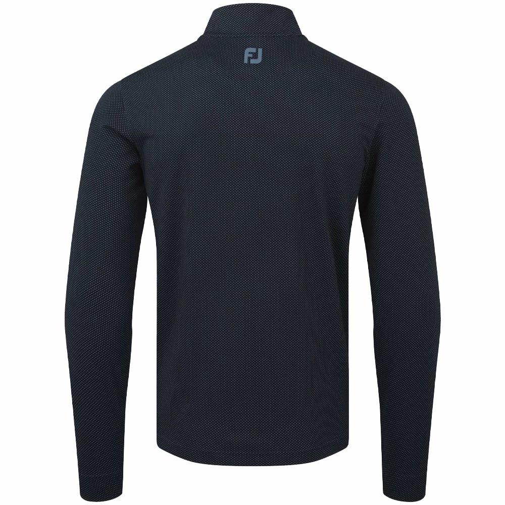 FootJoy ThermoSeries 1/2 Zip Pullover - Navy/Slate - Image 2