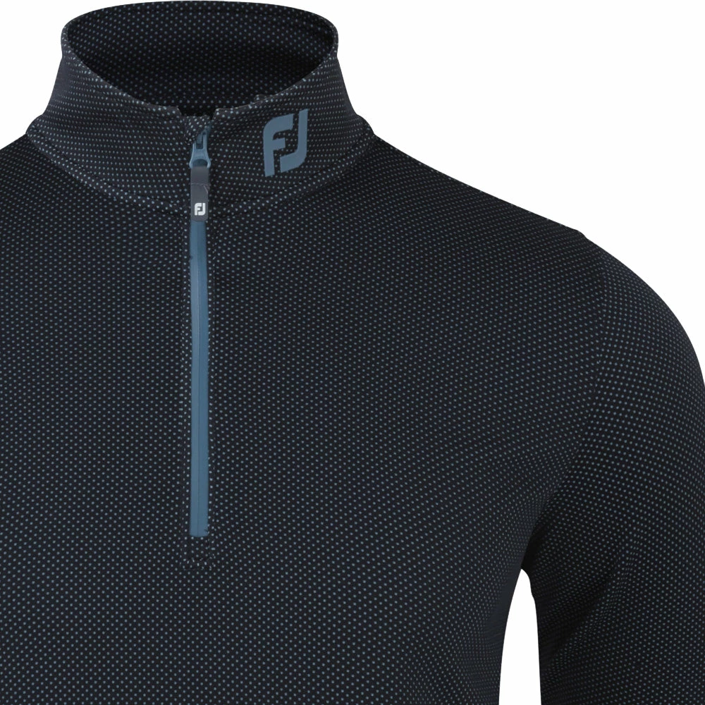 FootJoy ThermoSeries 1/2 Zip Pullover - Navy/Slate - Image 3