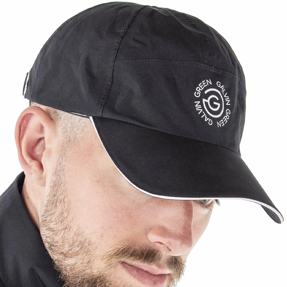 Galvin Green Argo Gore-Tex Paclite Cap - Black - Image 2