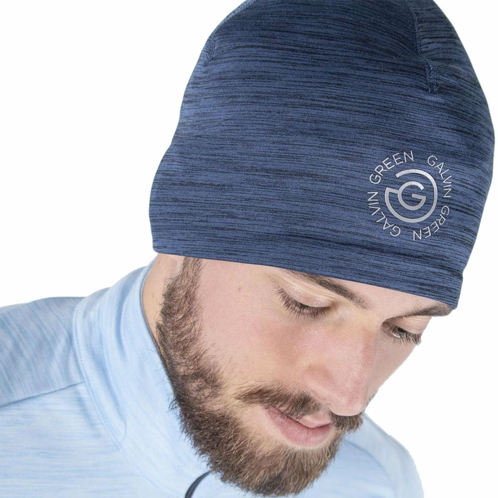 Galvin Green Decker Insula Beanie Hat - Navy - Image 2