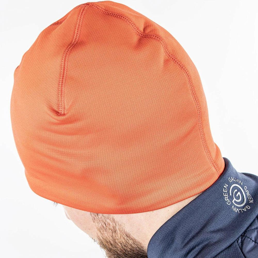 Galvin Green Denver Insula Beanie Hat - Orange - Image 3