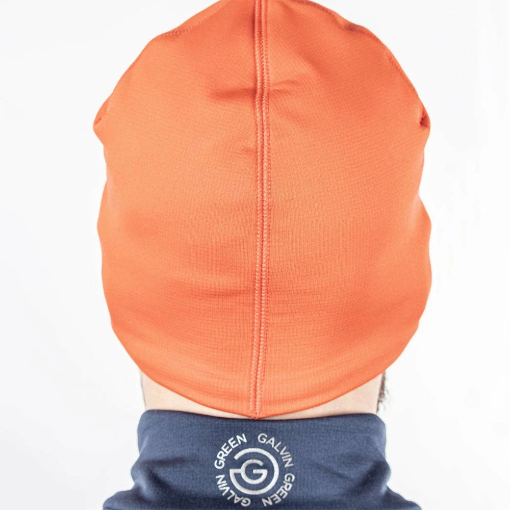 Galvin Green Denver Insula Beanie Hat - Orange - Image 4