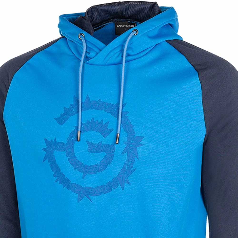 Galvin Green Devlin Insula Hoodie - Blue/Navy - Image 3