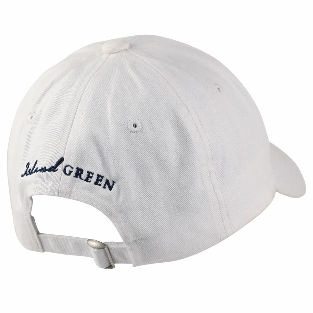 Island Green Performance Pro Golf Cap - White - Image 2