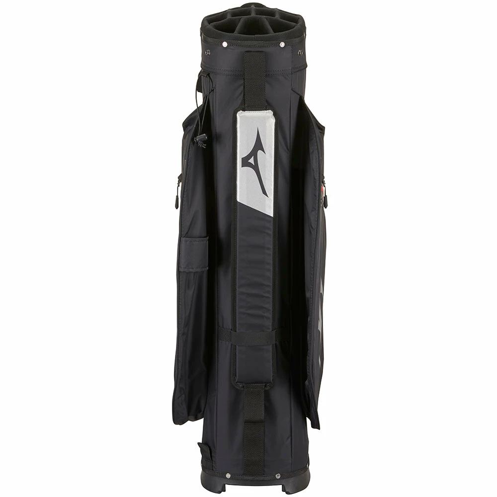 Mizuno BR-DRI Waterproof Cart Bag - Black/Silver - Image 3