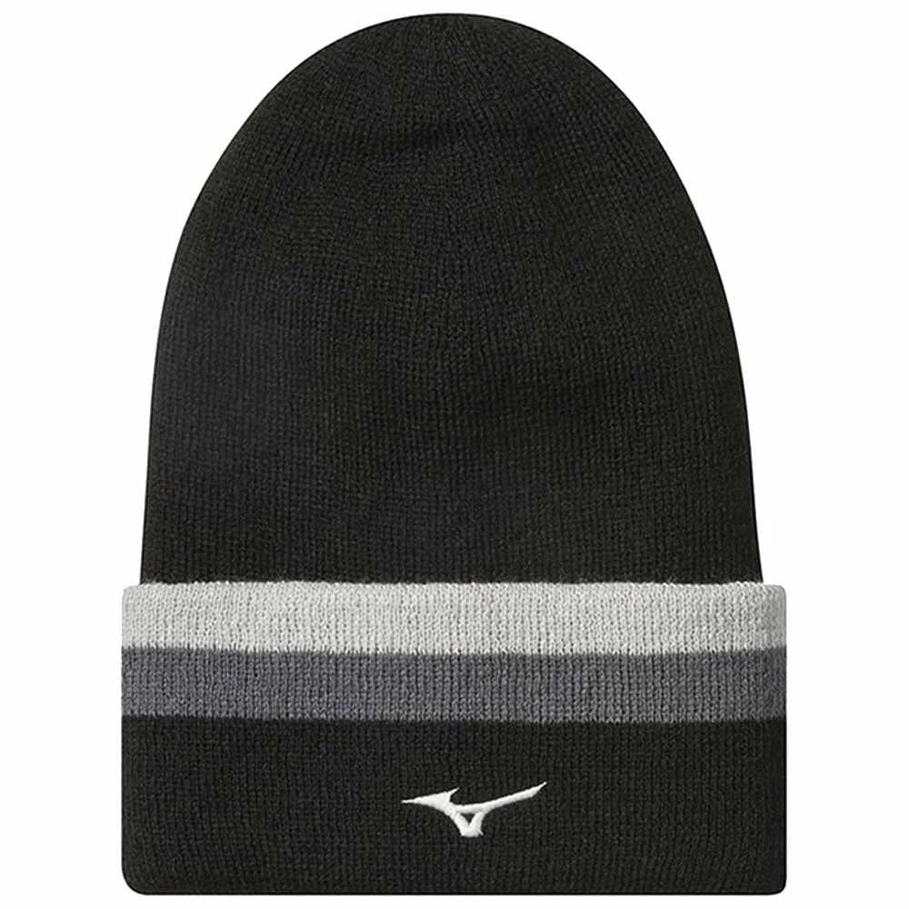 Mizuno Breath Thermo Knit Beanie - Black - Image 2