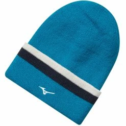 Mizuno Breath Thermo Knit Beanie - Deep Enamel Blue