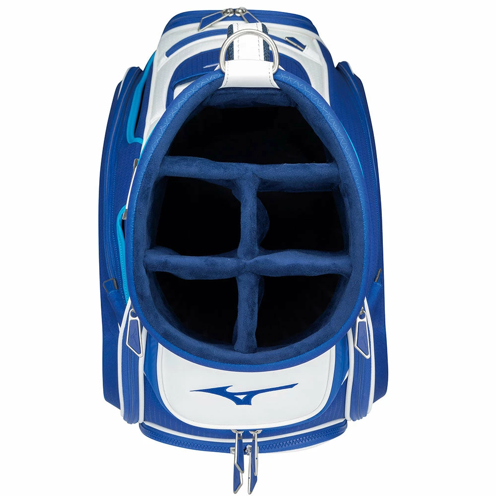 Mizuno Tour Cart Bag Ltd Edition - White/Red - Image 2