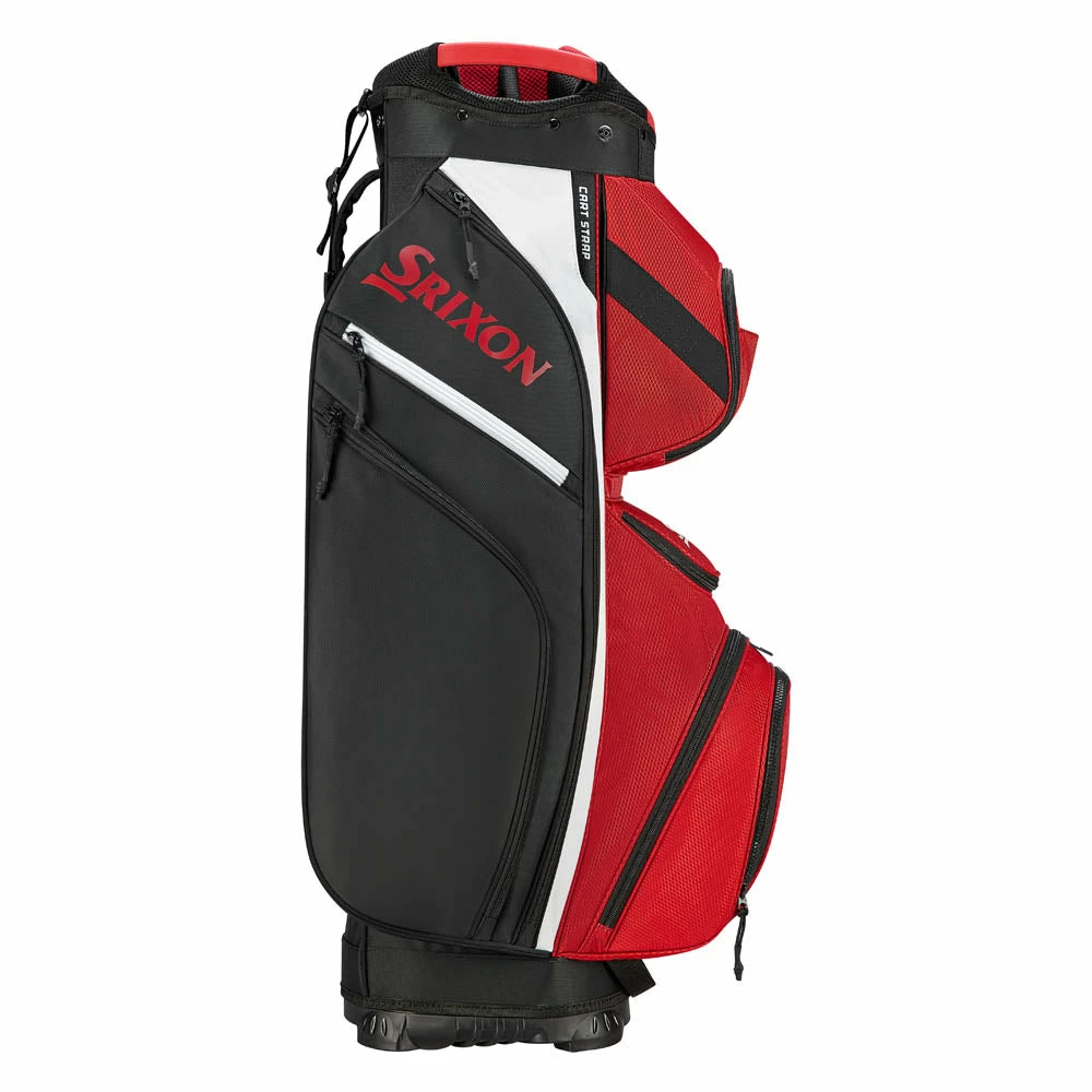 Srixon Premium Cart Bag - Red/Black - Image 2