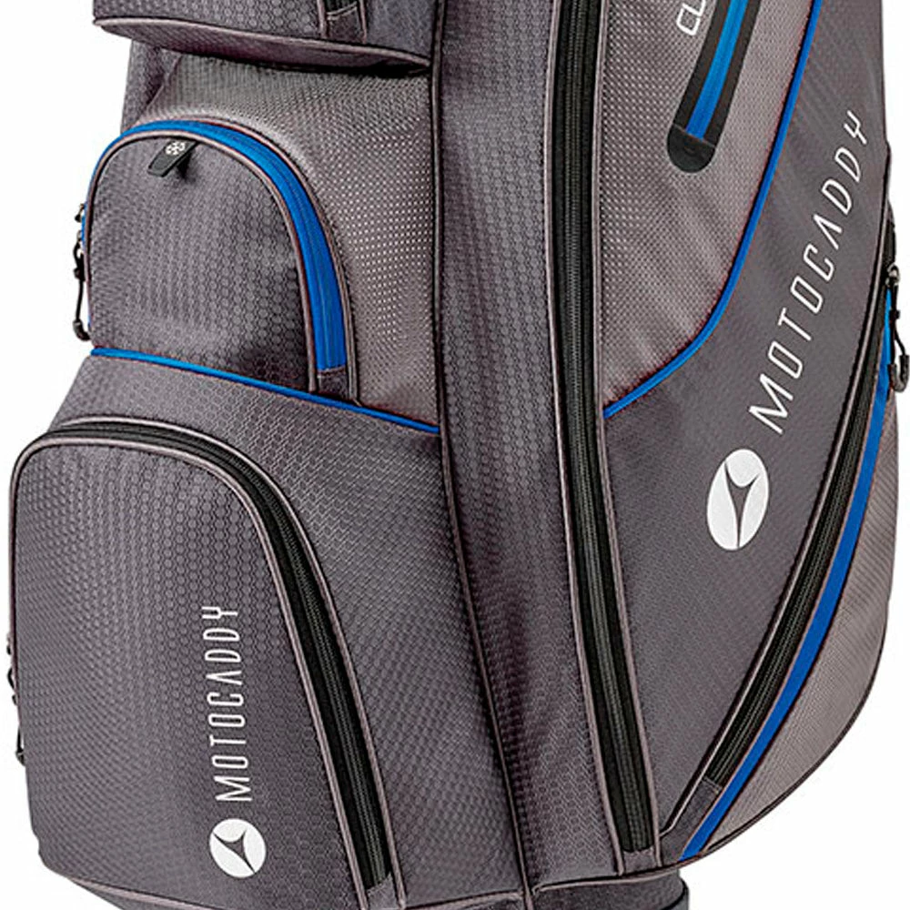 Motocaddy Club Series Cart Bag - Charcoal/Blue - Image 3