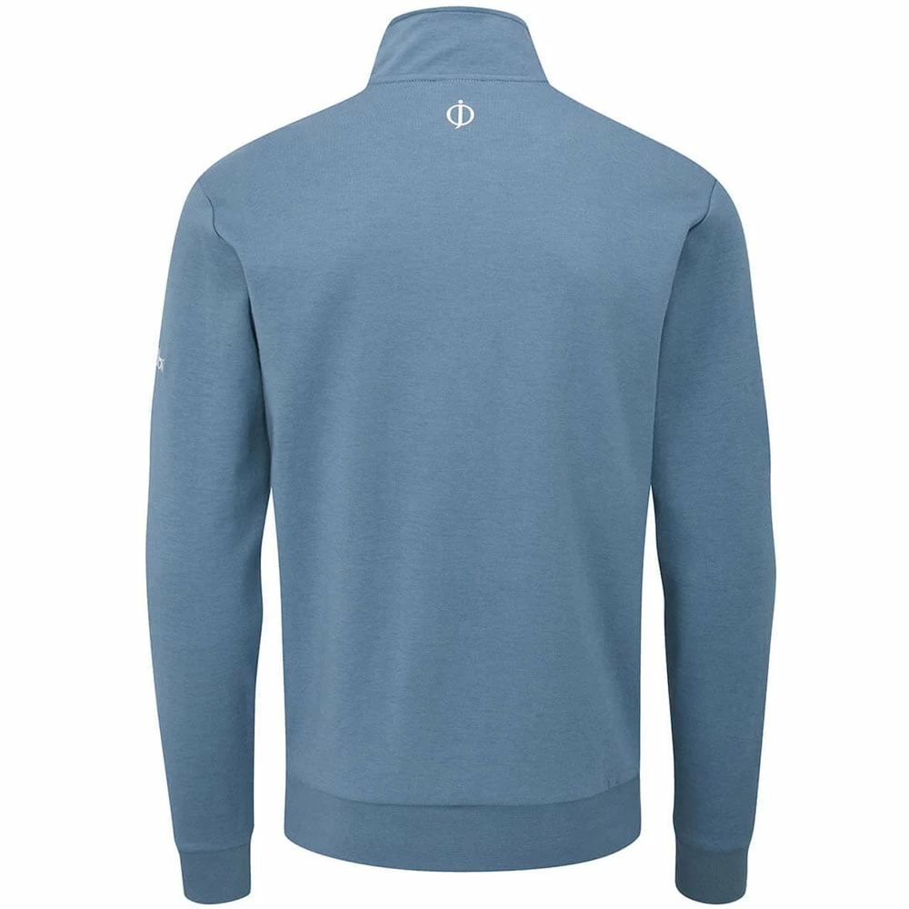 Oscar Jacobson Hawkes Tour Pullover - Blue Charcoal - Image 2