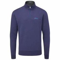 Oscar Jacobson Hawkes Tour Pullover - Navy