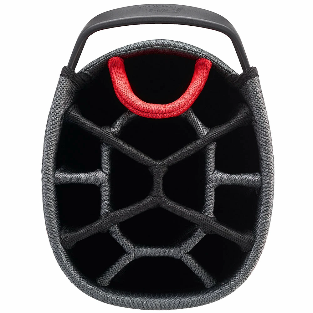 PowaKaddy Dri-Tech Cart Bag - Red/Cool Grey - Image 4
