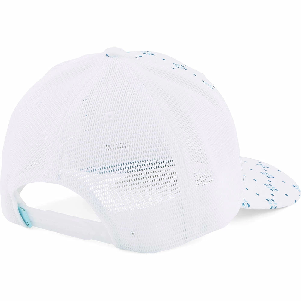 Puma Rochester P Cap - Bright White/Tropical Aqua - Image 2