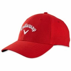 Callaway Stitch Magnet Golf Cap - Red