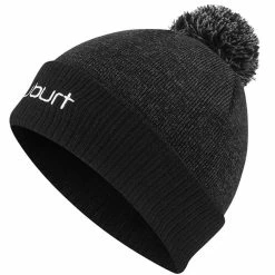 Stuburt Haze Bobble Hat - Black Marl