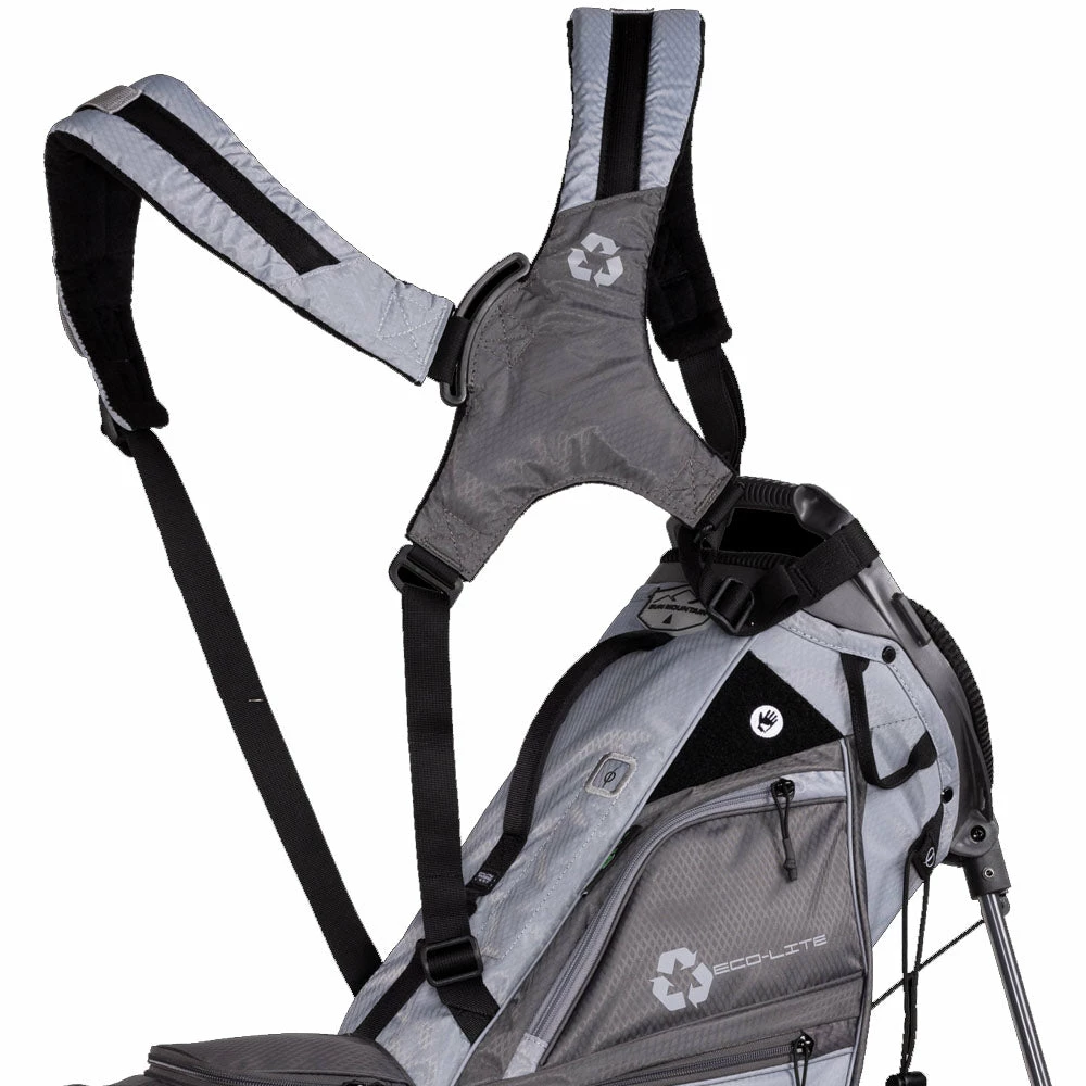 Sun Mountain Eco Lite 14-Way Stand Bag - Cadet/Gunmetal - Image 2