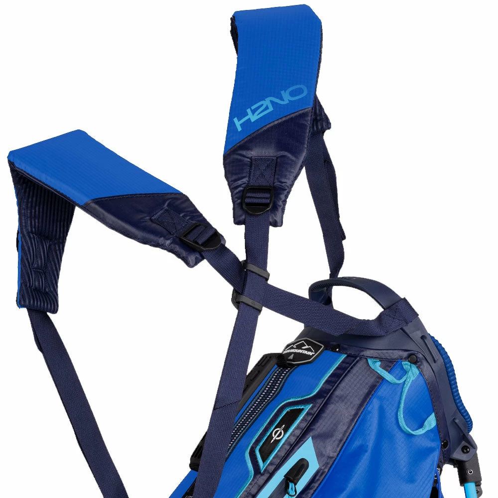 Sun Mountain H2NO LiteSpeed Waterproof Stand Bag - Navy/Blue/Ocean - Image 2