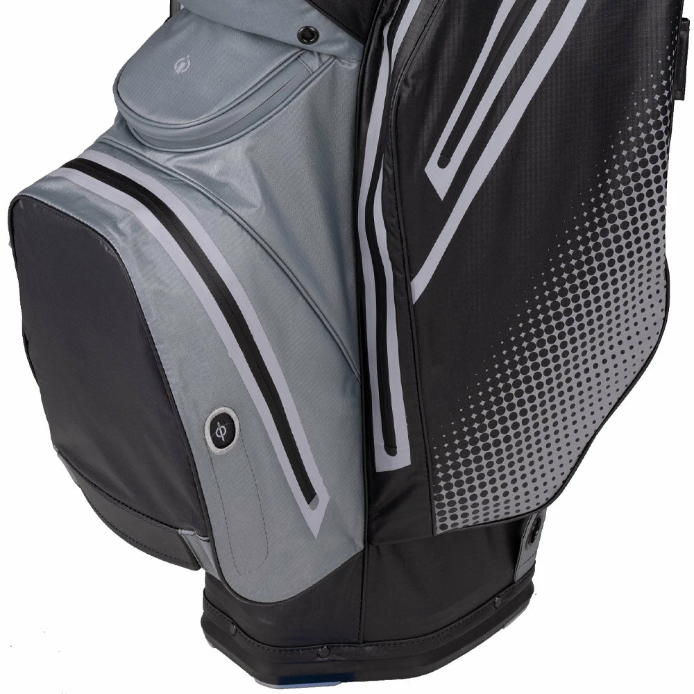 Sun Mountain H2NO Staff Waterproof Cart Bag - Black/Nickel/Cadet - Image 3