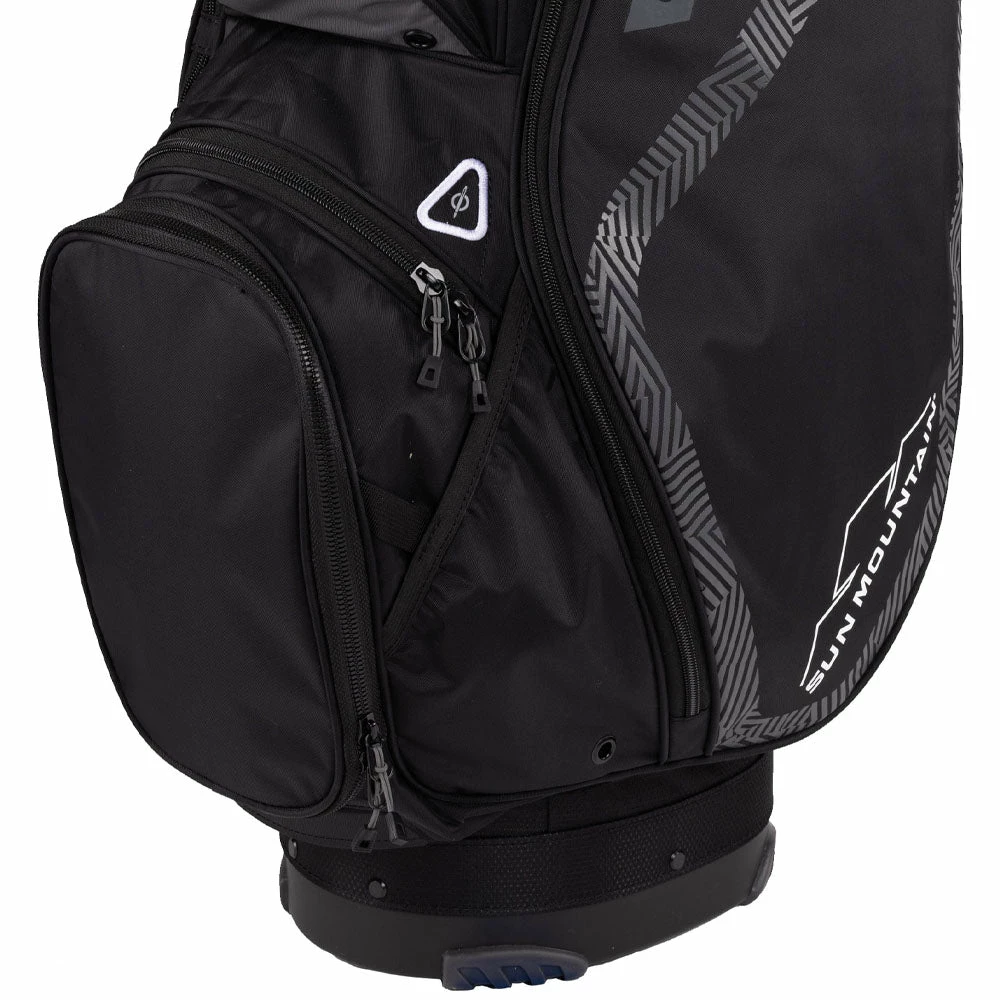 Sun Mountain Stellar Cart Bag - Black/Gunmetal/Cadet - Image 3