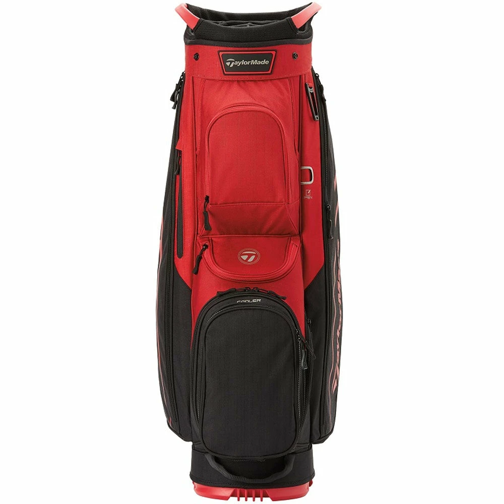 TaylorMade Cart Lite Cart Bag - Red/Black - Image 4